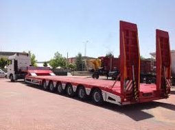 low bed trailer