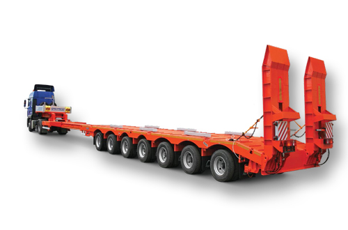 low bed trailer