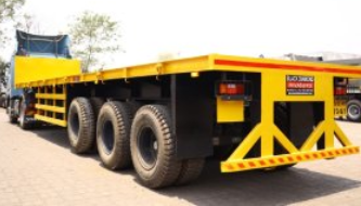 flatbed trailer